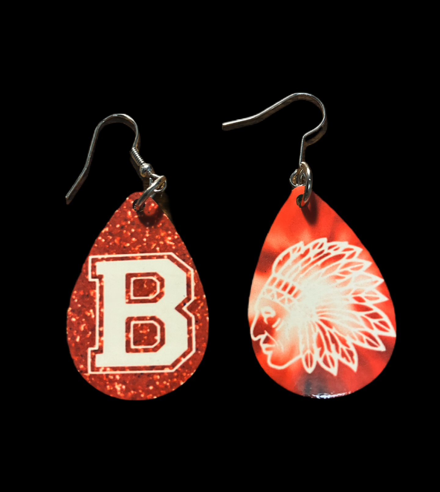 Bellefonte Raider Teardrop Earrings