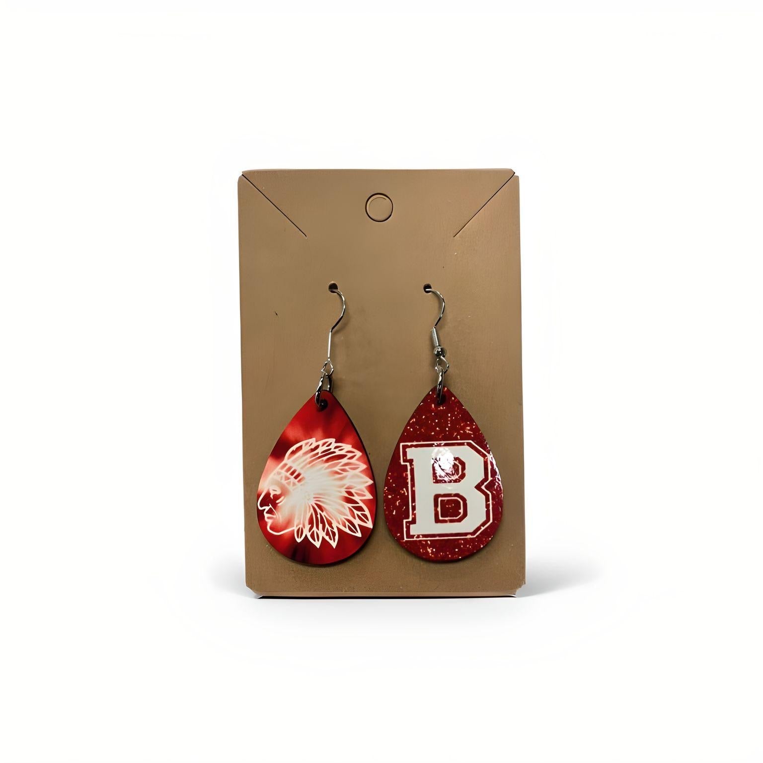 Bellefonte Raider Teardrop Earrings