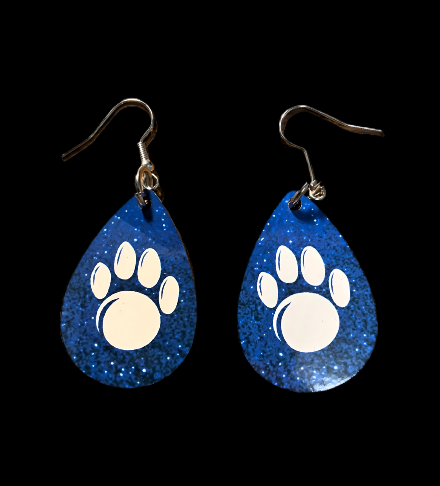 "PSU Paw" Teardrop Earrings